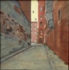 Alley  24x24 oil on panel